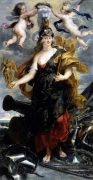 Pedro Pablo Rubens Painting - María de Médicis como Bellona 1625 Peter Paul Rubens